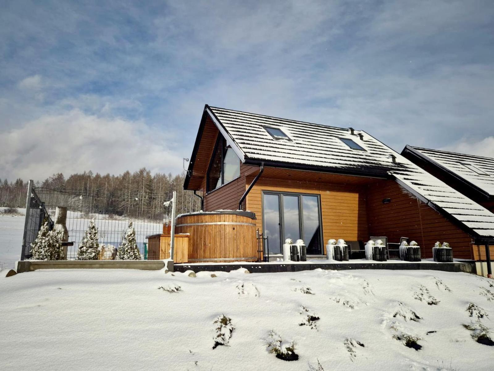 Cosy Cabins - Las, Jezioro, Gory, Prywatna Sauna, Balia Bez Limitu クルシュコフツェ エクステリア 写真